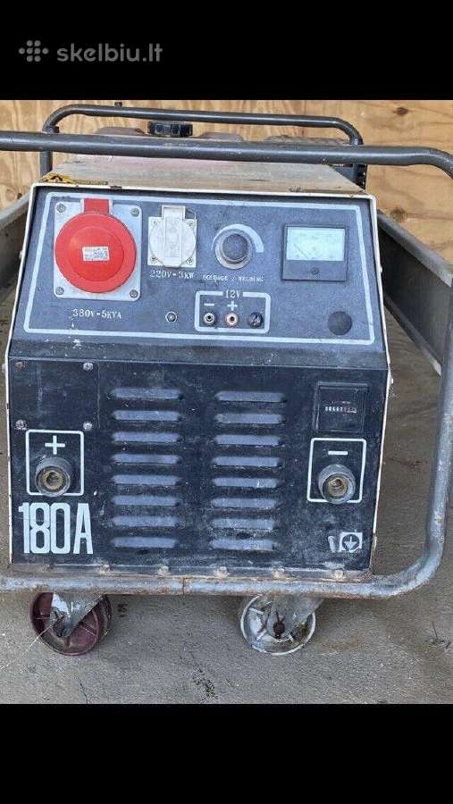 5kva generatorius trifazis su svarke