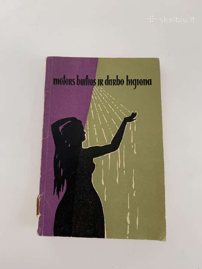 Senovinė knyga 1961 Moters buties ir darbo higiena