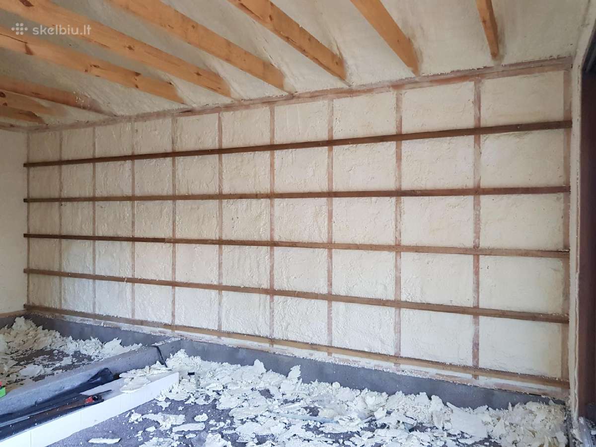 Šiltinimas poliuretano putomis. Kaina nuo 60€ - nuotraukos Nr. 10