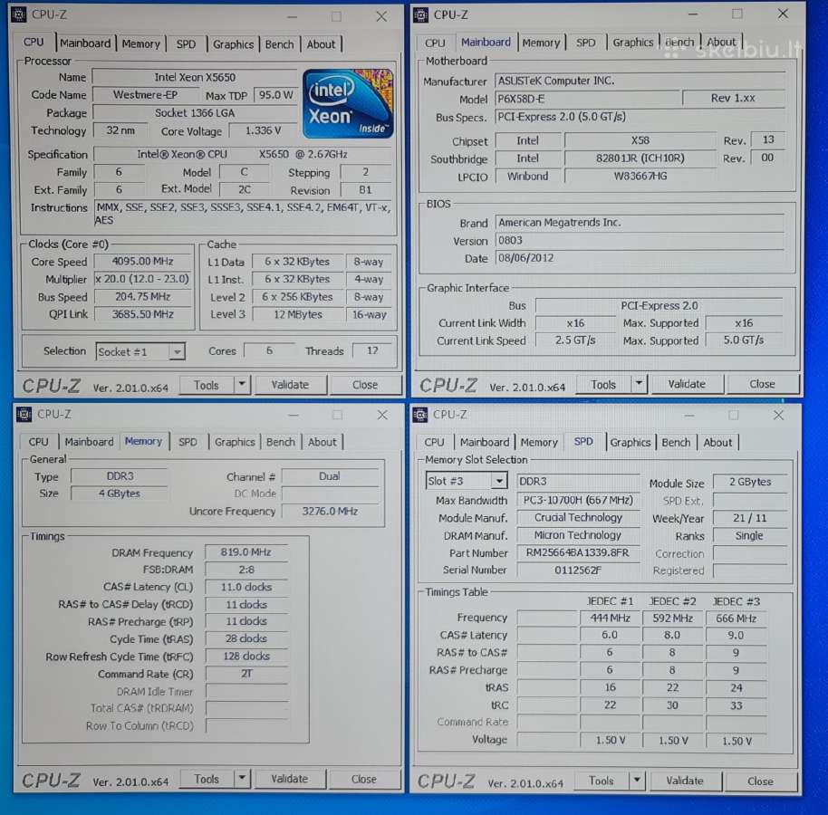 Pc Laptop Mac Pro Server Ddr3 Ddr4 2-64gb Ecc RAM - nuotraukos Nr. 18