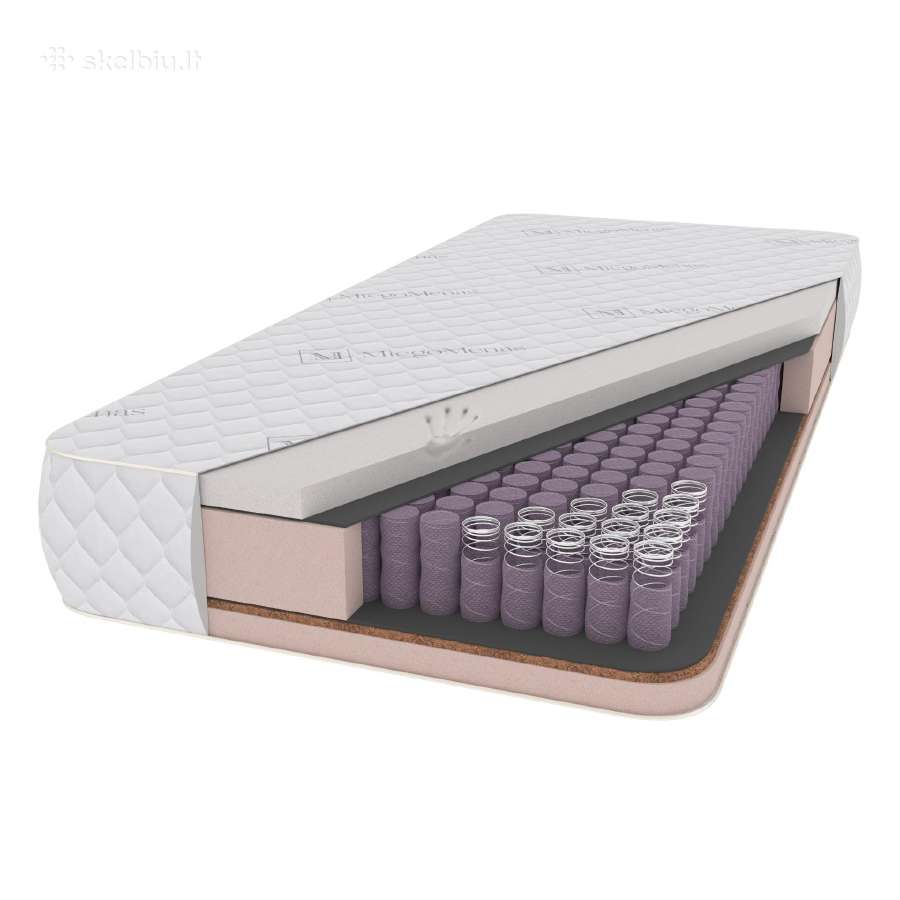 Multipocket čiužinys Vakras Visko+kokos 160x200