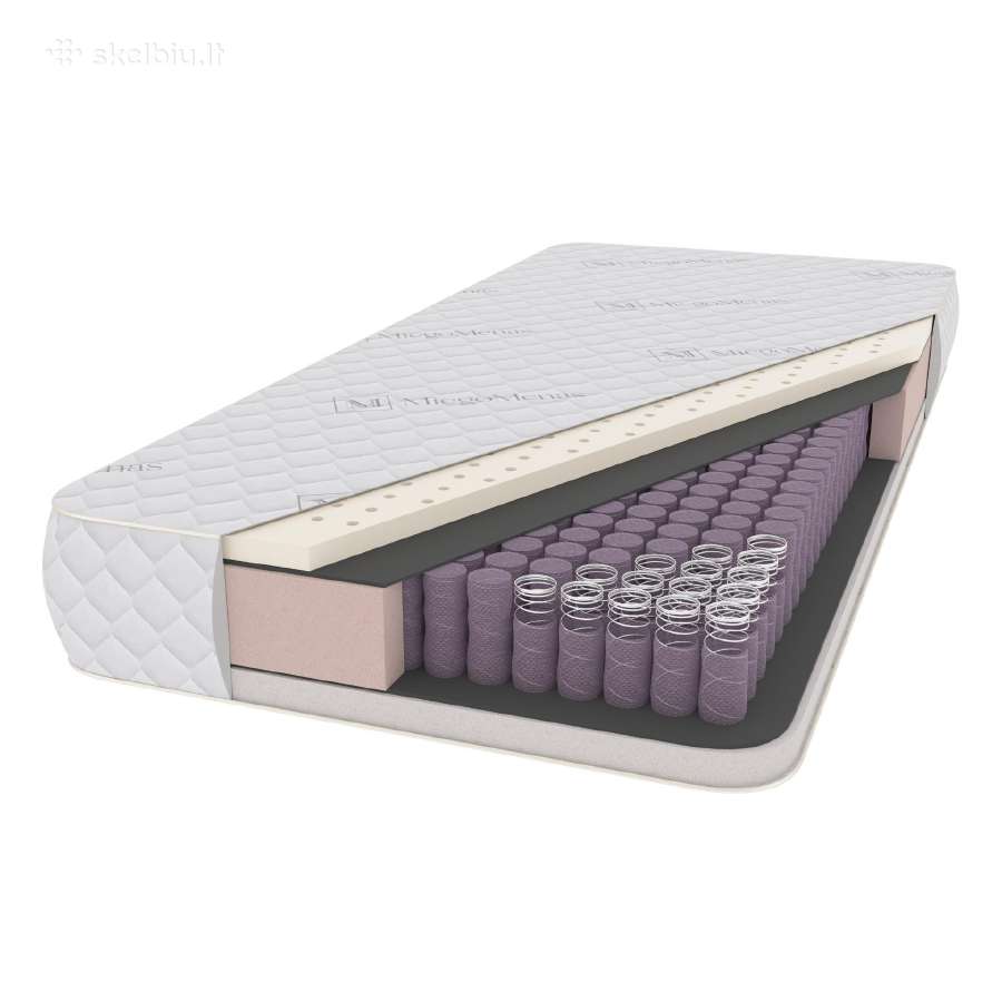 Multipocket čiužinys Vakaras Lateks+visko 160x200
