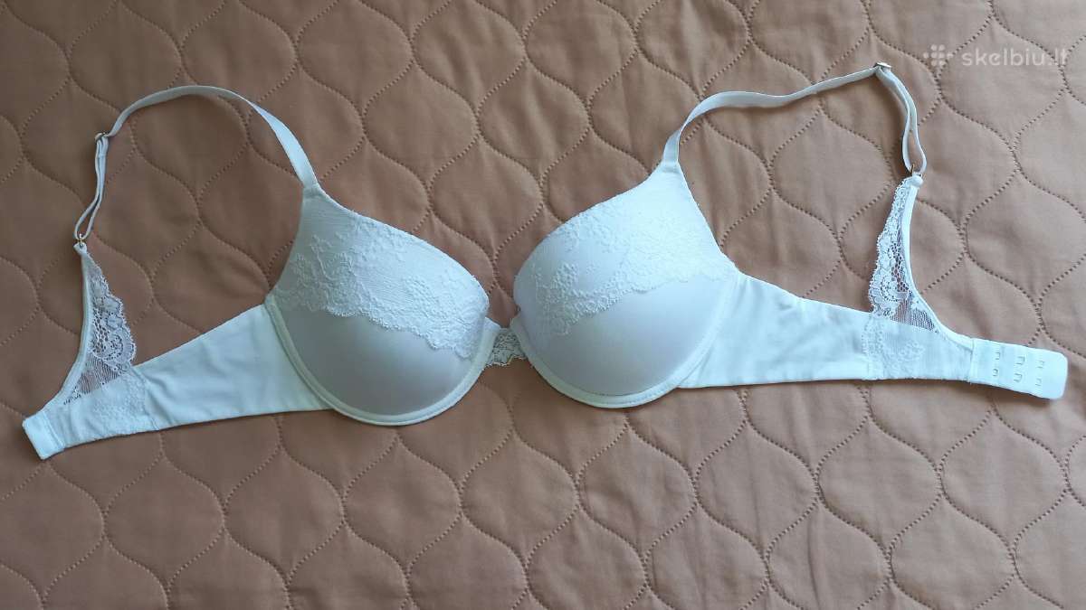 Balta push up liemenėlė - nuotraukos Nr. 8