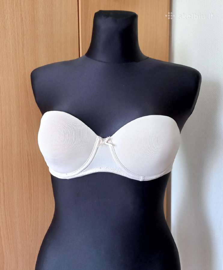 Dvi (Juoda ir kūno spalvos) liemenėlės už 5eur - nuotraukos Nr. 3