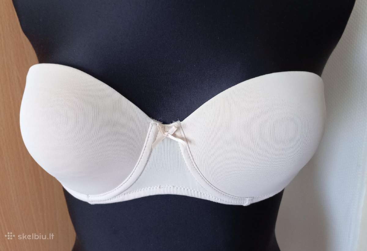 Dvi (Juoda ir kūno spalvos) liemenėlės už 5eur - nuotraukos Nr. 4