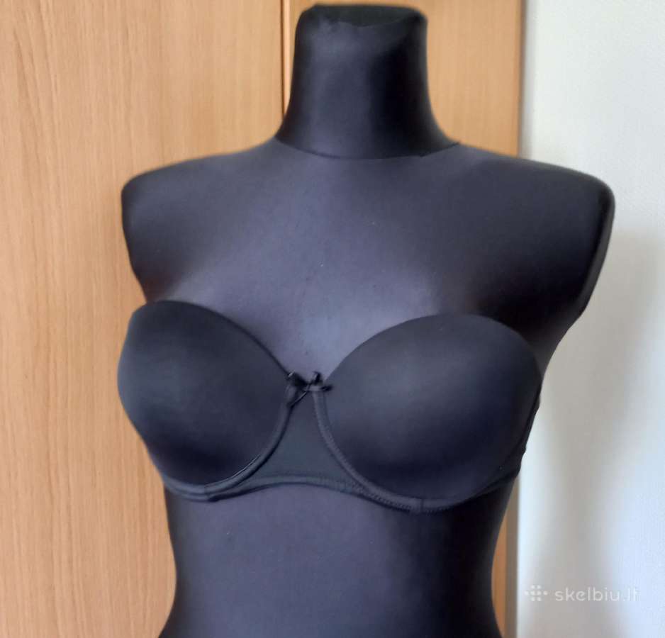 Dvi (Juoda ir kūno spalvos) liemenėlės už 5eur - nuotraukos Nr. 10