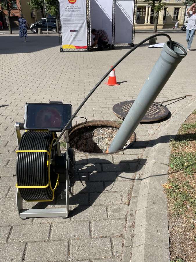 Kanalizacijos atkimšimas vamzdynų valymas plovimas - nuotraukos Nr. 9