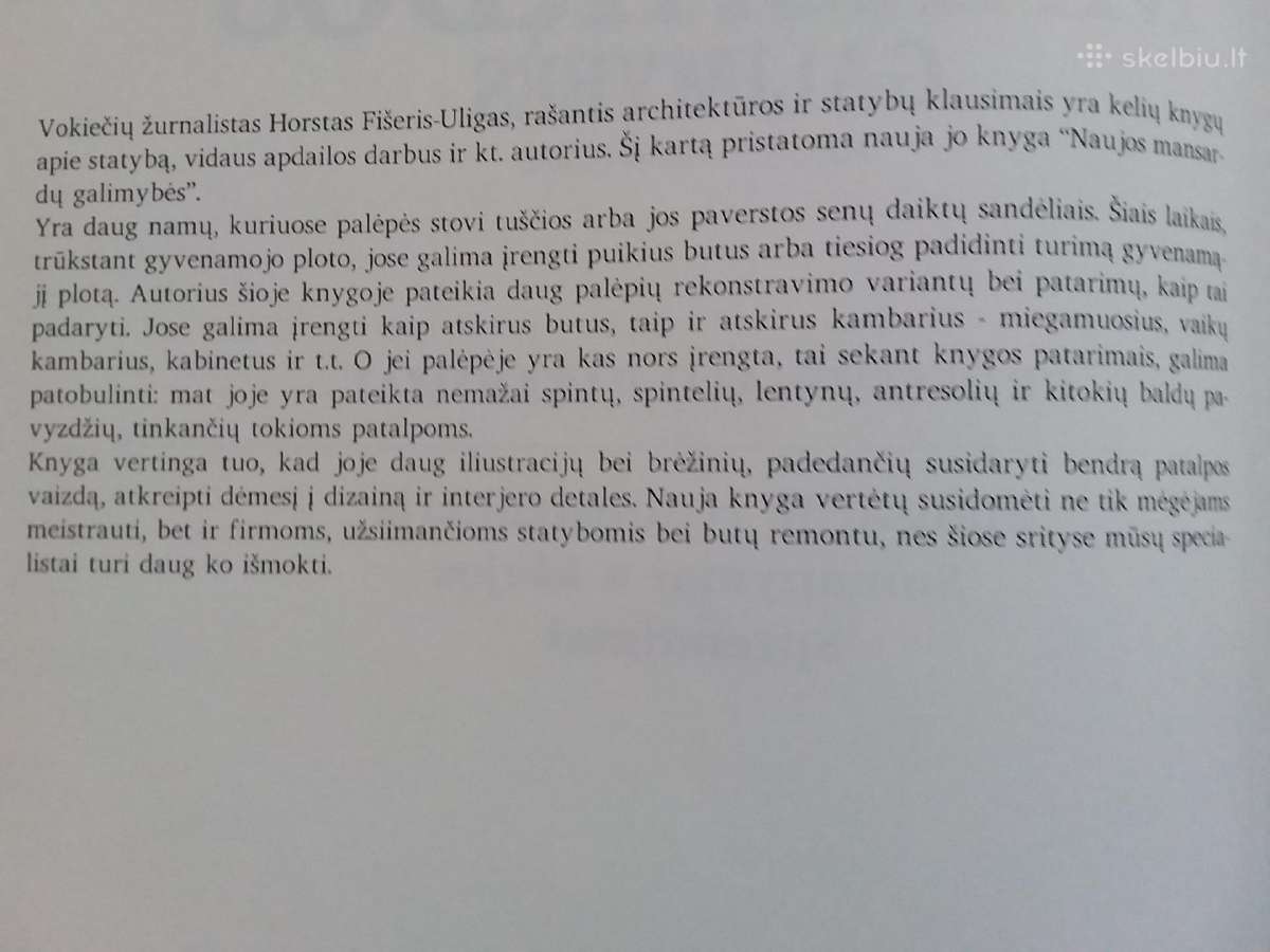 Naujos Mansardos Galimybės Horstas Fišeris-uligas - nuotraukos Nr. 3
