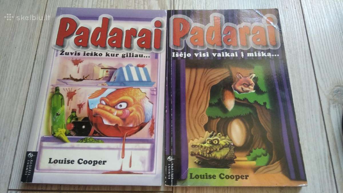 Knygos vaikams Padarai