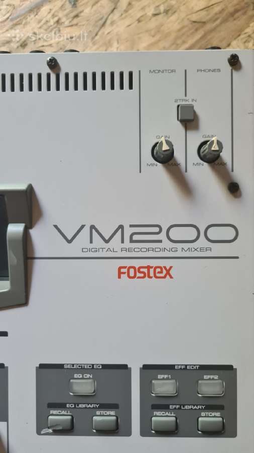 Fostex vm 200 - nuotraukos Nr. 2