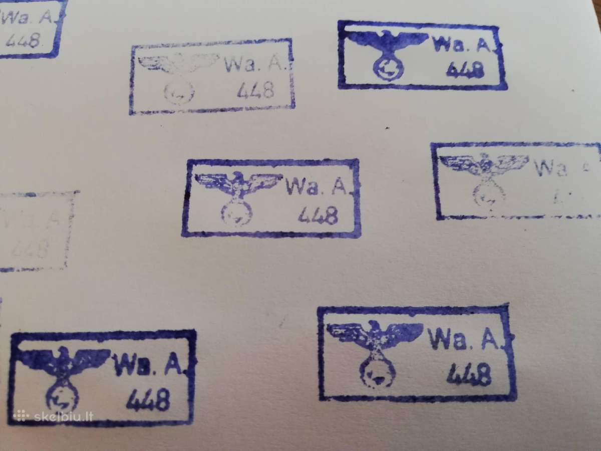 Ww2 vokiskas antspaudas - nuotraukos Nr. 4