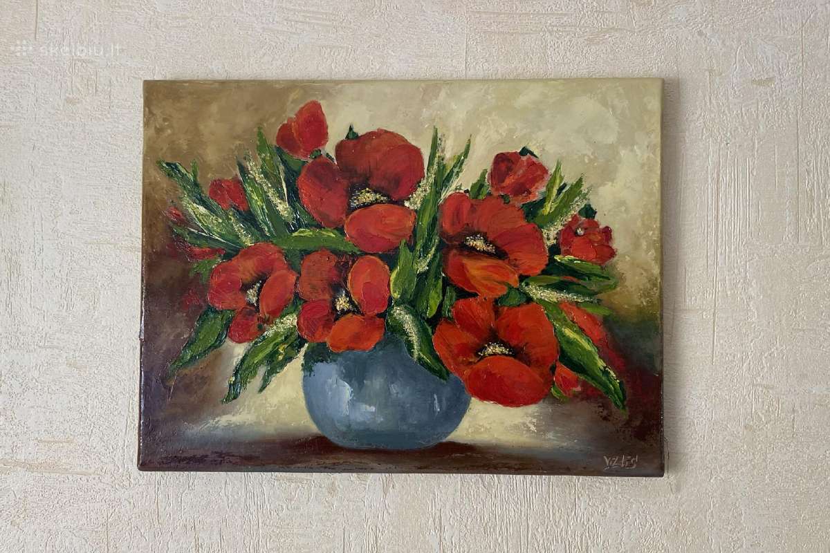 Paveikslas "Aguonos"