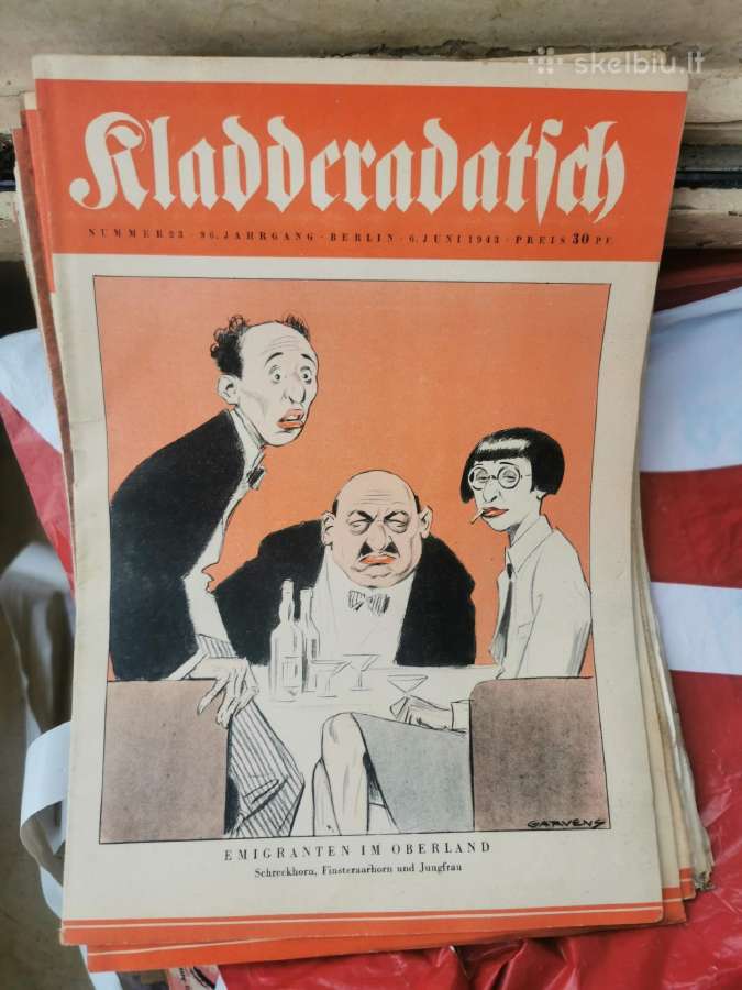 Satyriniai vokiški karo metų žurnalai - nuotraukos Nr. 19