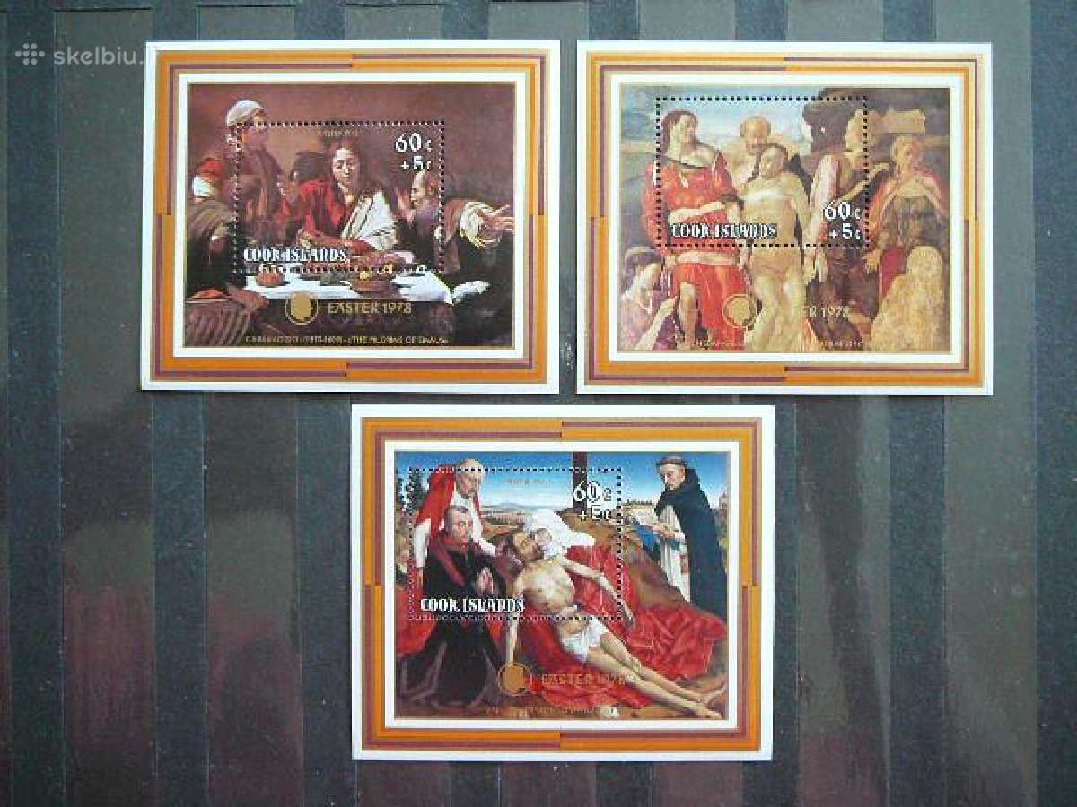 Sventos Velykos Daile Kuko salos Mnh cok563