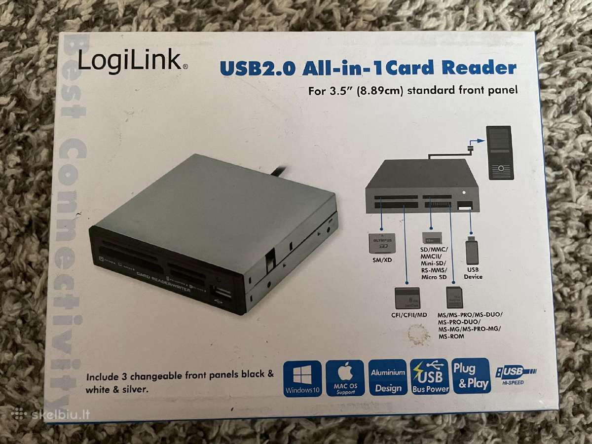 Logilink Cr0005c Cardreader Usb 2.0 54 In 1