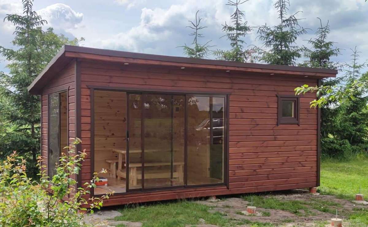 Pilnai įrengta apšiltinta karkasinė pirtis su dušu - nuotraukos Nr. 5
