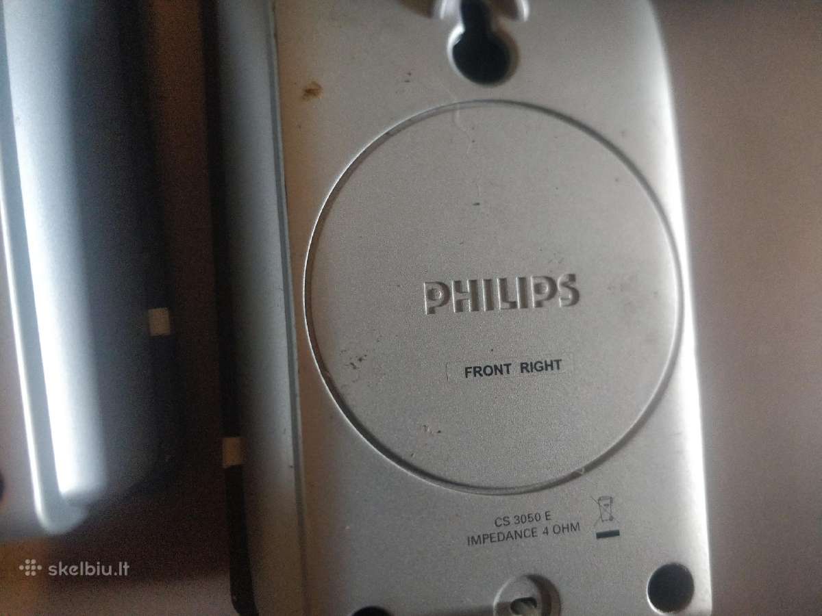 Kolonėlės kolonėlių komplektas sistema Philips - nuotraukos Nr. 4