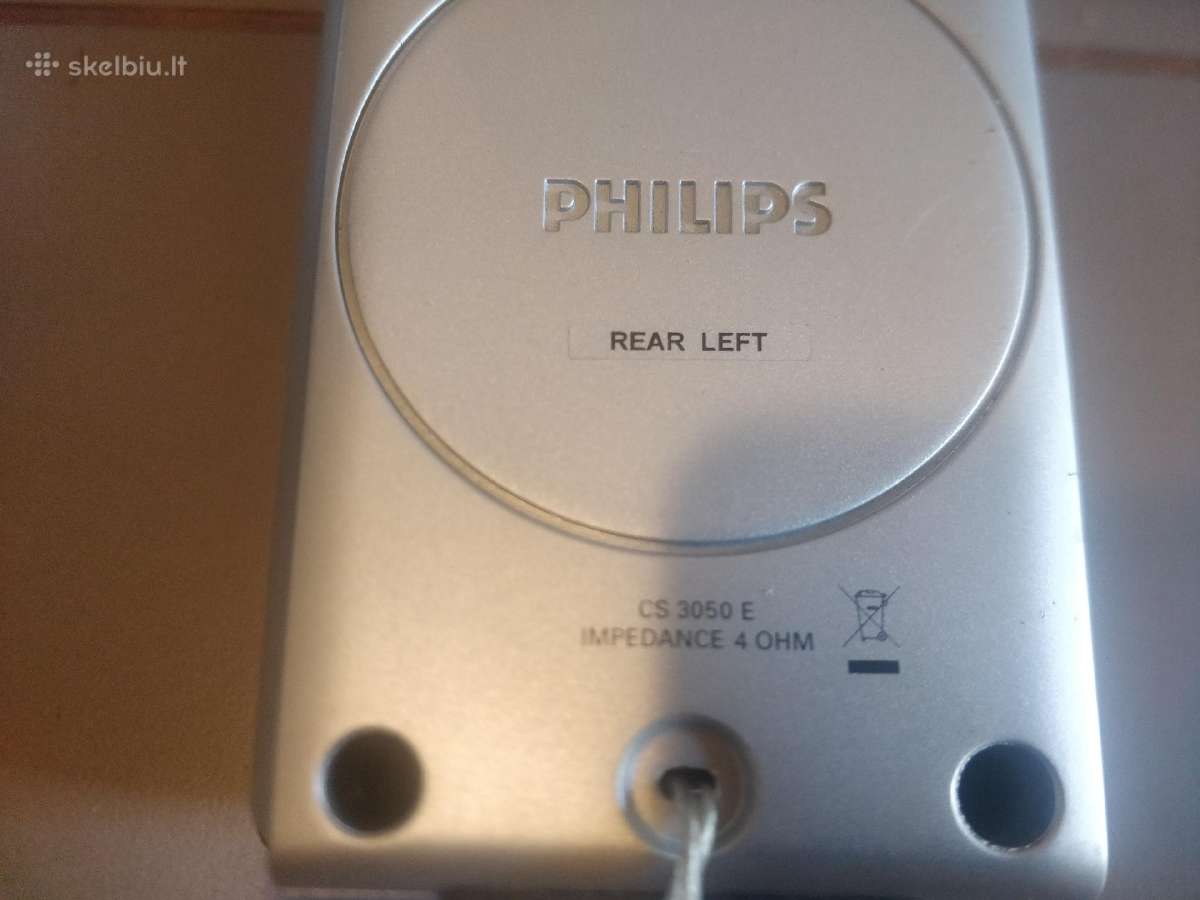 Kolonėlės kolonėlių komplektas sistema Philips - nuotraukos Nr. 5
