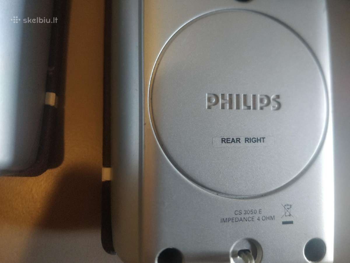 Kolonėlės kolonėlių komplektas sistema Philips - nuotraukos Nr. 7