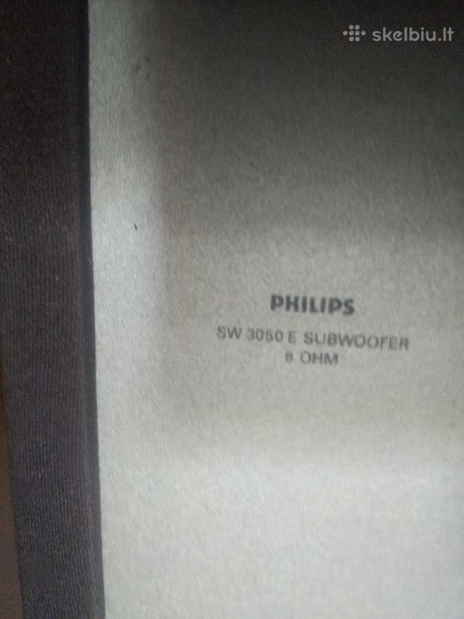 Kolonėlės kolonėlių komplektas sistema Philips - nuotraukos Nr. 3
