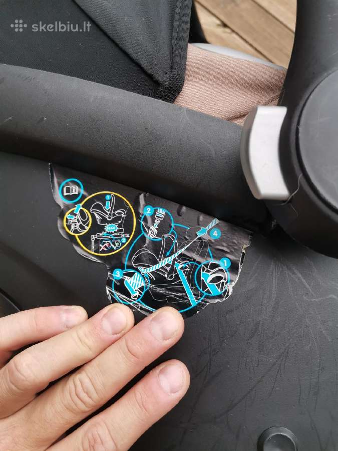 Automobilinė kėdutė - nešykle Maxi-cosi - nuotraukos Nr. 4