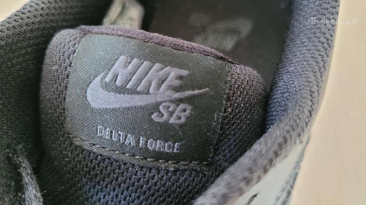 Nike juodi kedai 40.5 dydis - nuotraukos Nr. 6