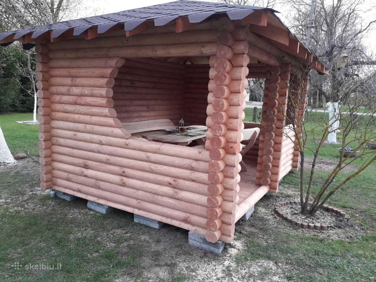 Pavėsinės, pirtys, sodo nameliai - nuotraukos Nr. 10