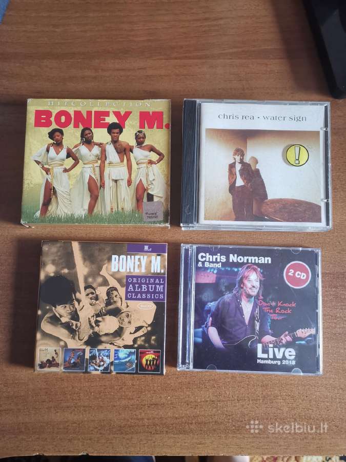 Originalus CD: Boney M, Chris Rea