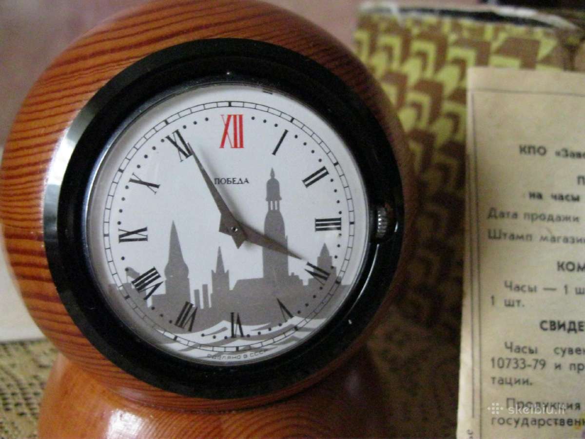 CcCCCP laikrodis Pobeda - labai įdomus Originalas - nuotraukos Nr. 3