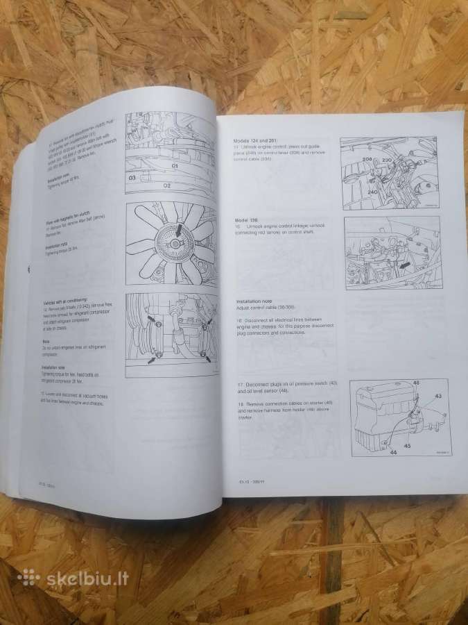 Mercedez Benz service manual Diesel 602, 603 - nuotraukos Nr. 4