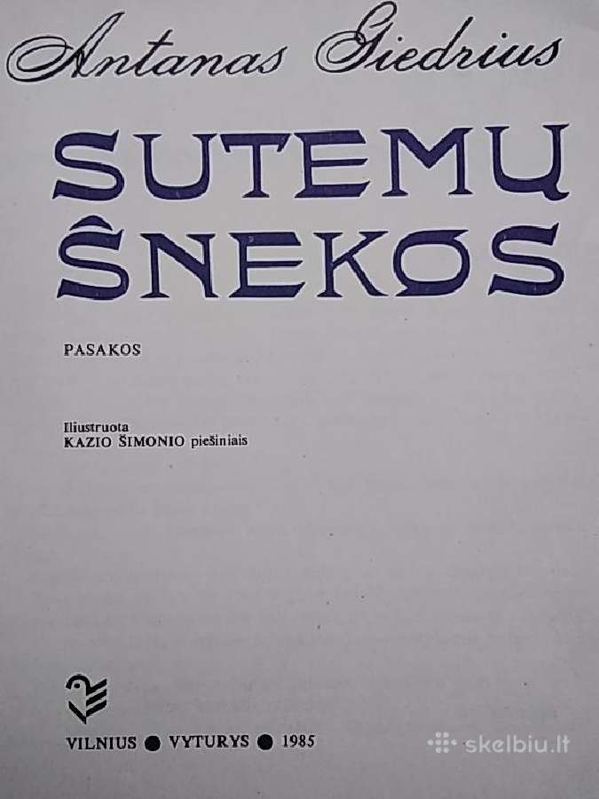 Sutemų Šnekos. Pasakos - nuotraukos Nr. 2