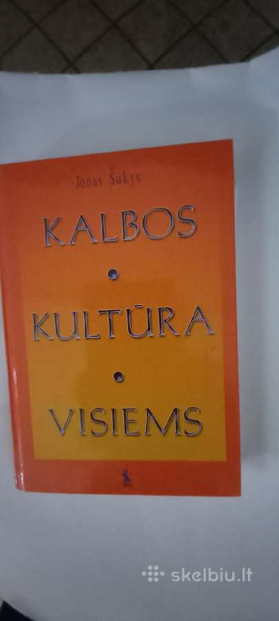 Knyga Kalbos kultūra