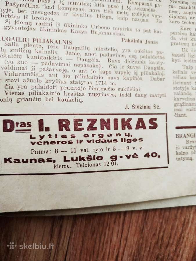 Laikraštis Karys 1933 metų - nuotraukos Nr. 4