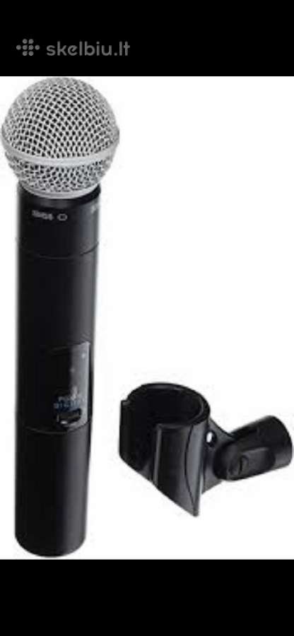 Sennheizer , Shure Sm 58, Pg 58, wire, Beta. - nuotraukos Nr. 5