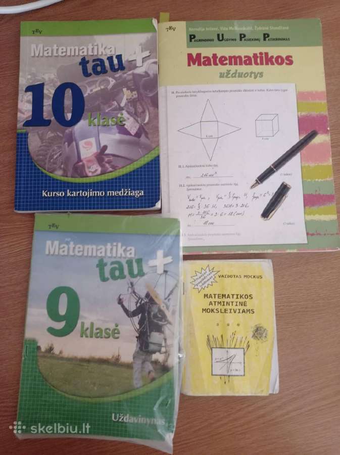 Matematikos vadovėliai prieš egzaminą - nuotraukos Nr. 4