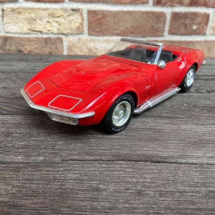 Chevrolet Corvette 1969 1:18 modelis diecast