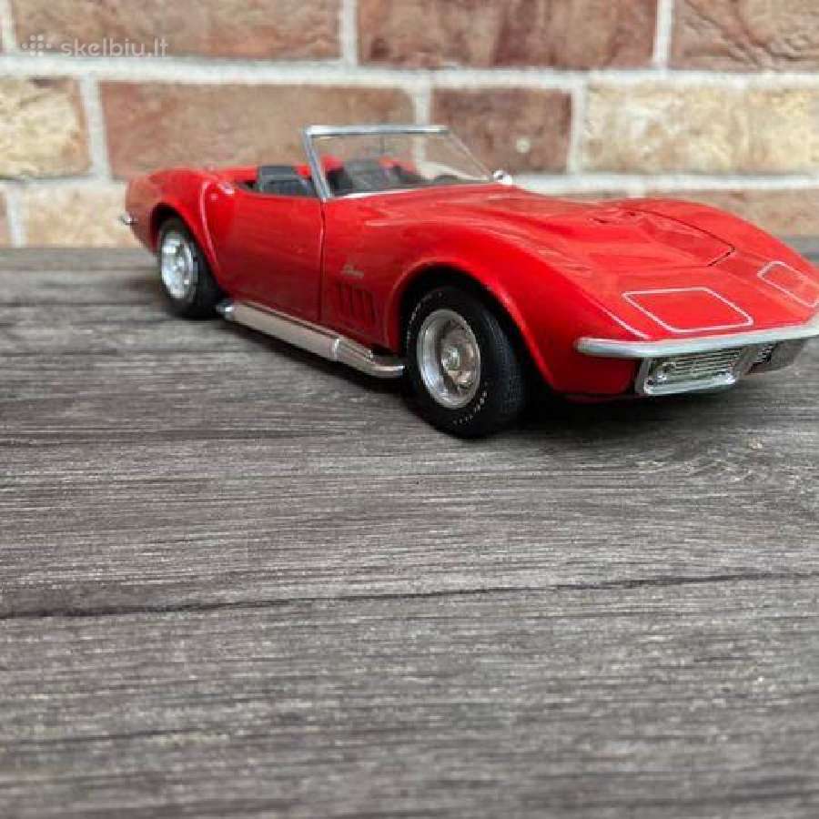 Chevrolet Corvette 1969 1:18 modelis diecast - nuotraukos Nr. 3
