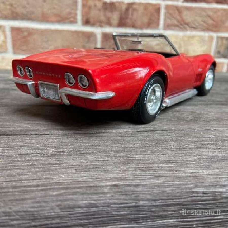 Chevrolet Corvette 1969 1:18 modelis diecast - nuotraukos Nr. 4