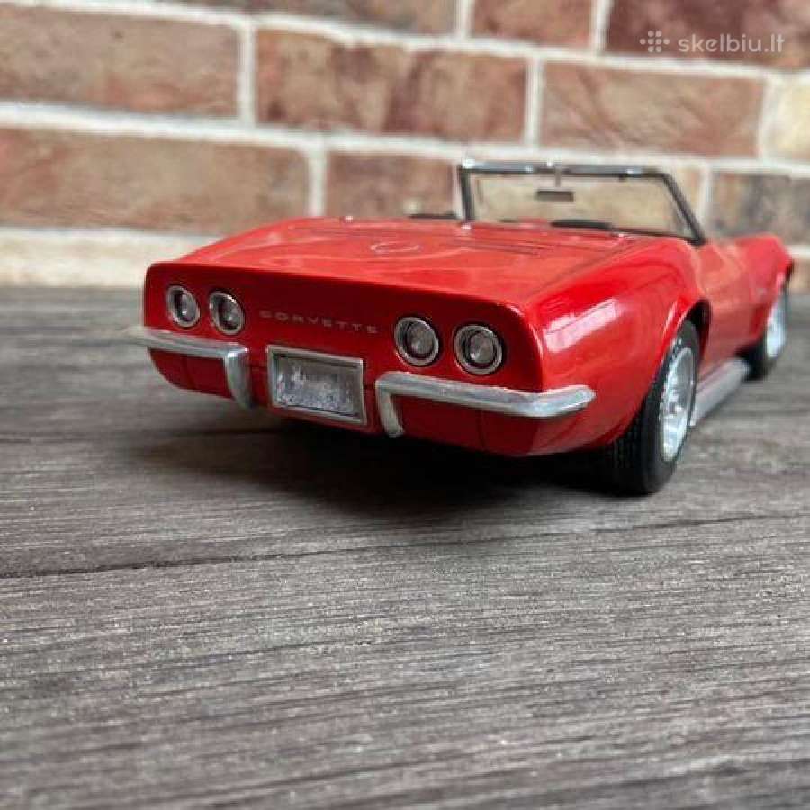 Chevrolet Corvette 1969 1:18 modelis diecast - nuotraukos Nr. 5