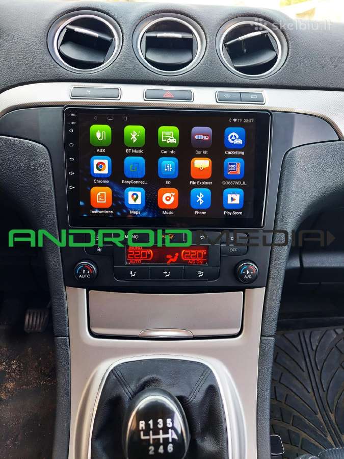 Ford S-max S Max Galaxy Multimedija . Android 15 - nuotraukos Nr. 4