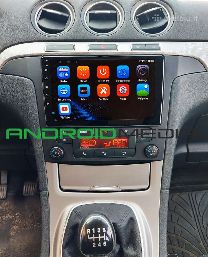 Ford S-max S Max Galaxy Multimedija . Android 15 - nuotraukos Nr. 4