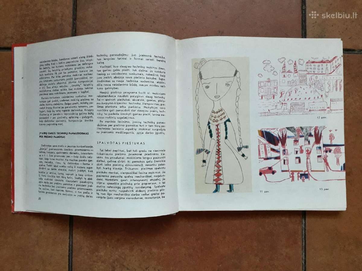 D. Narvydaitė "Piešimo mokymas I-III klasei" 1975 - nuotraukos Nr. 4