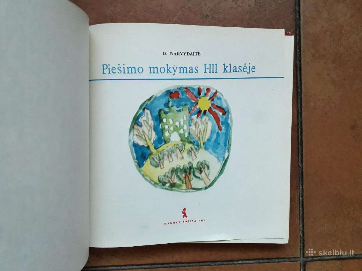 D. Narvydaitė "Piešimo mokymas I-III klasei" 1975 - nuotraukos Nr. 2