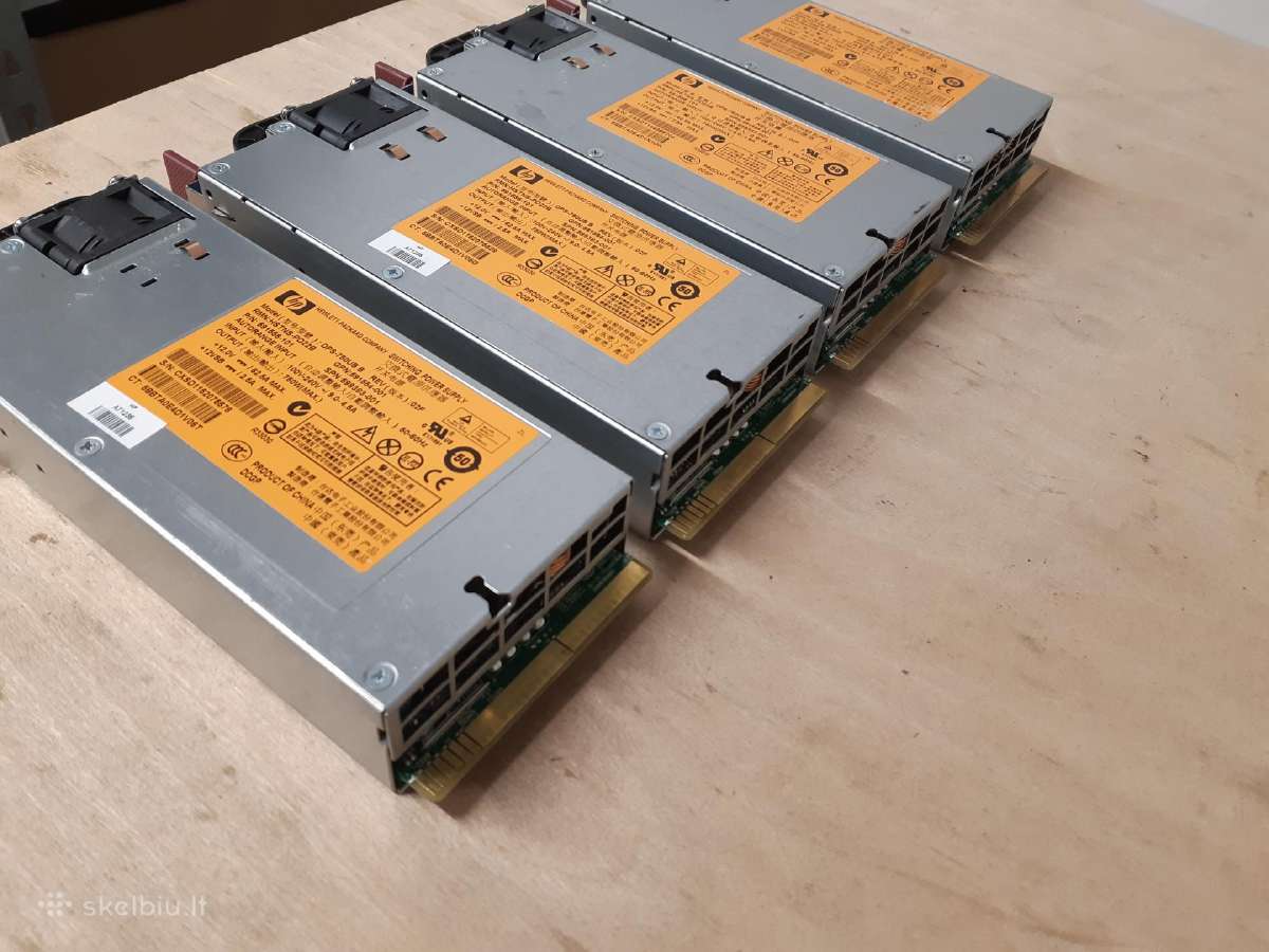 12v serveriniai maitinimo šaltiniai Hp 750w - nuotraukos Nr. 3