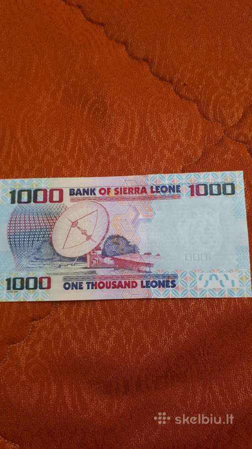 Siera Leonė 1000 Leonių 2013m. Unc - nuotraukos Nr. 2