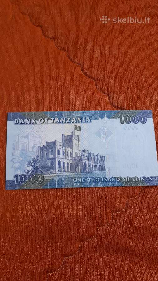 Tanzanija 1000 Šilingų 2019m. Unc - nuotraukos Nr. 2