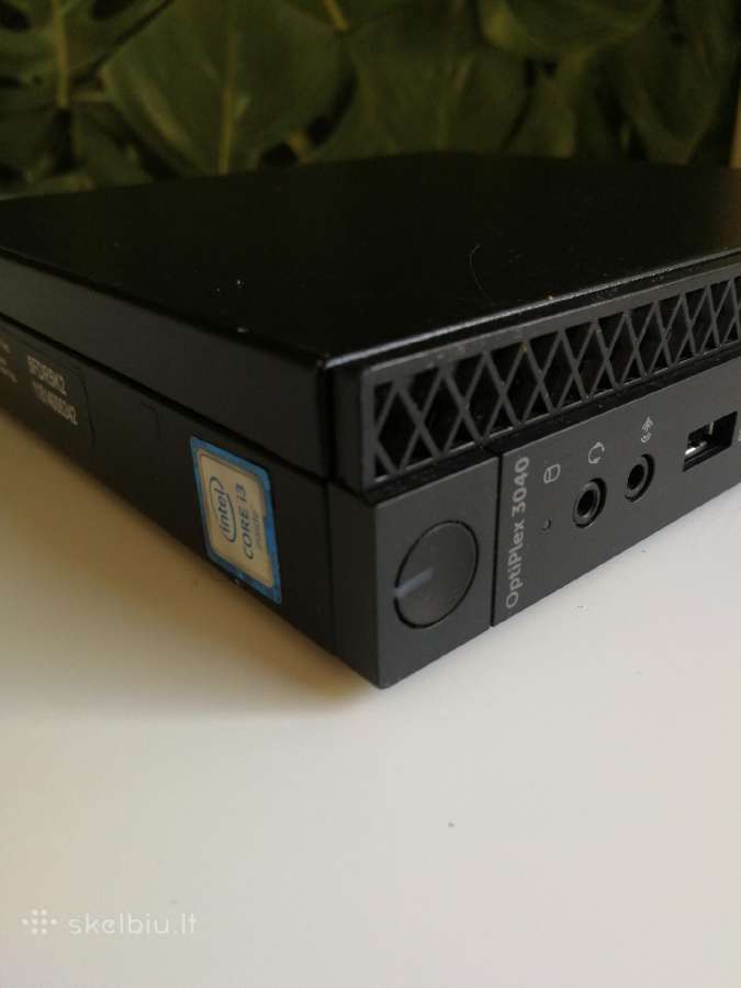 Dell optiplex 3040 i3-6100t/ 8gb/ 128ssd - nuotraukos Nr. 3