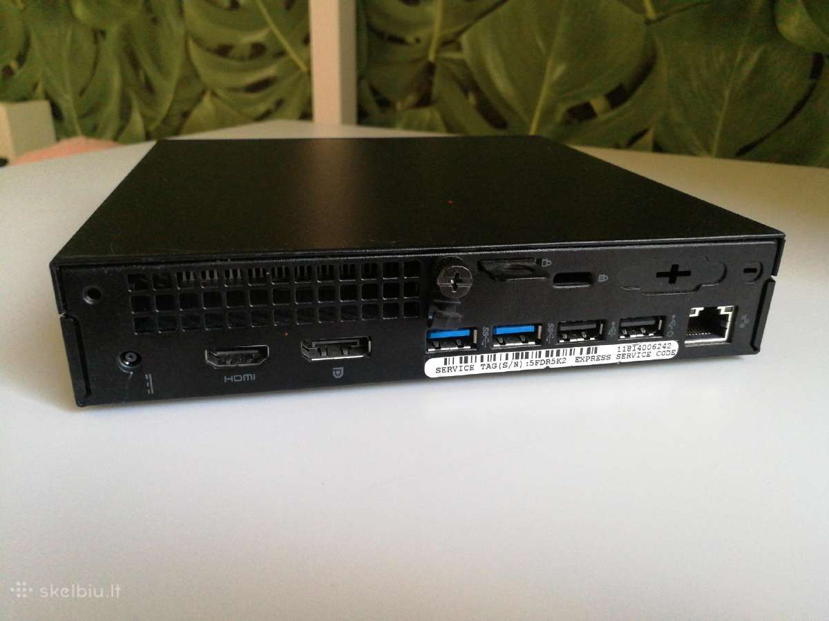 Dell optiplex 3040 i3-6100t/ 8gb/ 128ssd - nuotraukos Nr. 5
