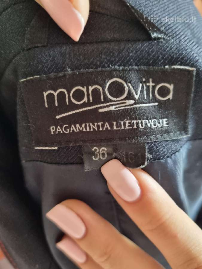 Mokyklinis švarkas mergaitei - nuotraukos Nr. 4