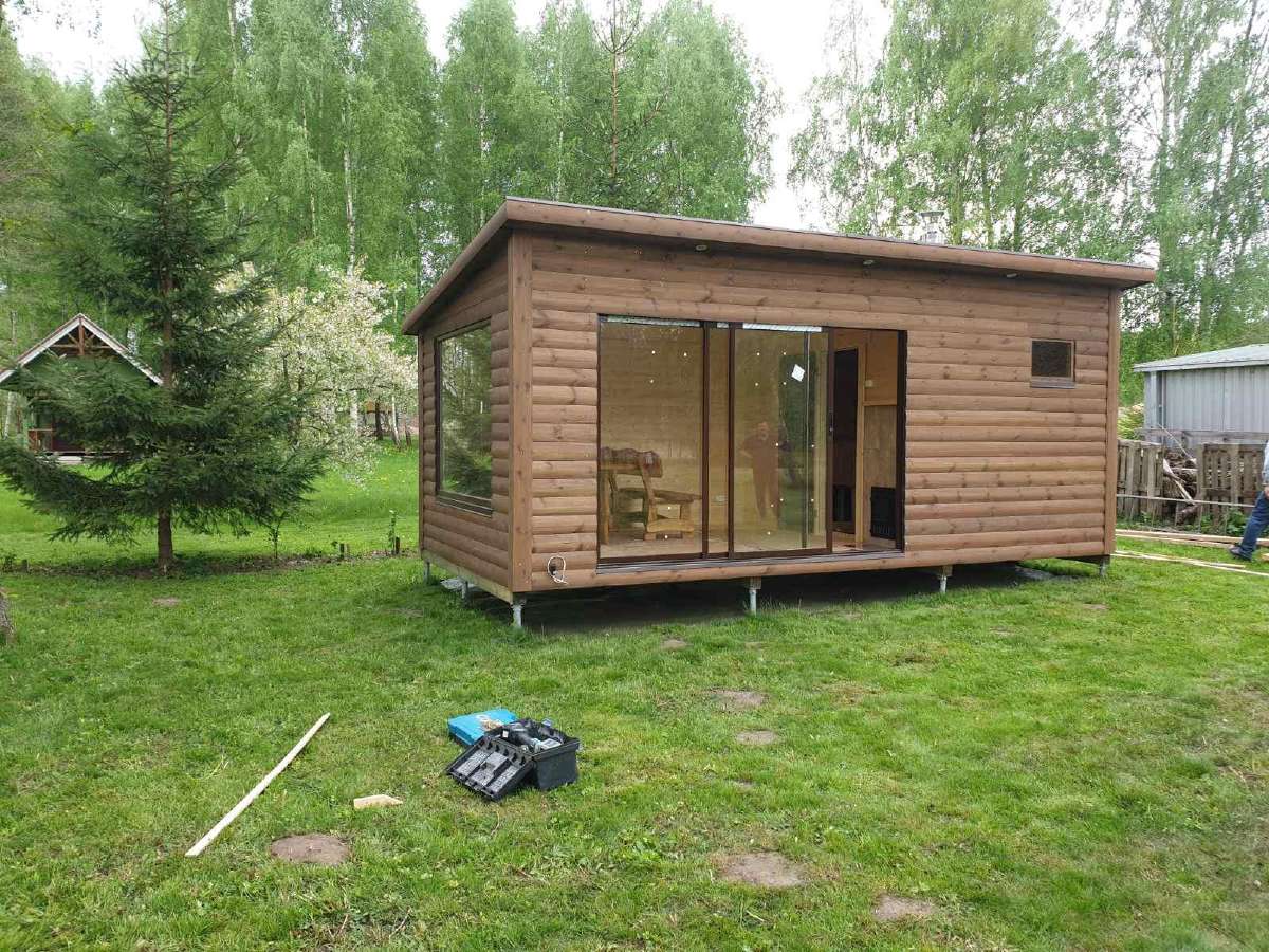 Pirtys sodo nameliai pavėsinės sandėliukai - nuotraukos Nr. 3